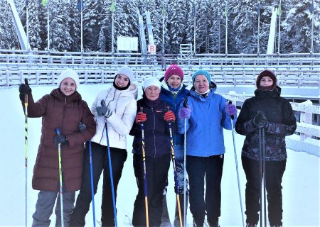 Профсоюз столицы Югры приглашает медработников города на занятия по беговым лыжам