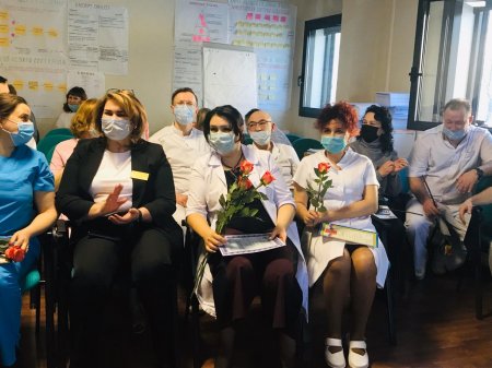Профсоюз поздравил стоматологов Нефтеюганска с профессиональным праздником