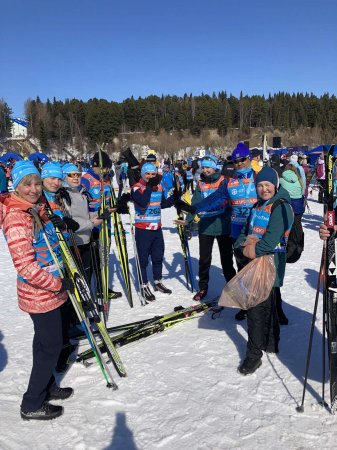 Профсоюзные спортсмены завершили лыжный сезон