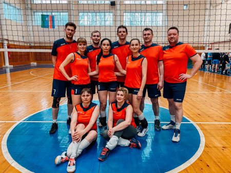 Профсоюзная Спартакиада выявила лучших волейболистов Югры